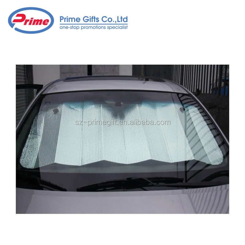Factory Price Aluminium Foil Laser Foldable Front Window Car Sun Shade