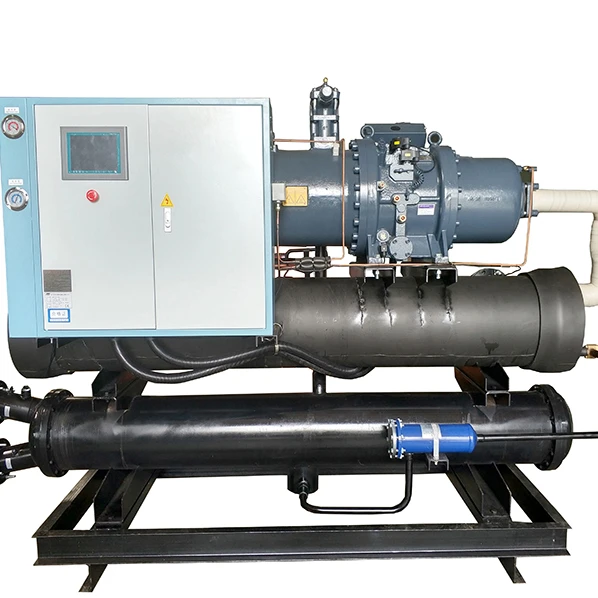 Длительный срок службы, винтовой охладитель с водяным охлаждением и тепловой насос с низким потреблением