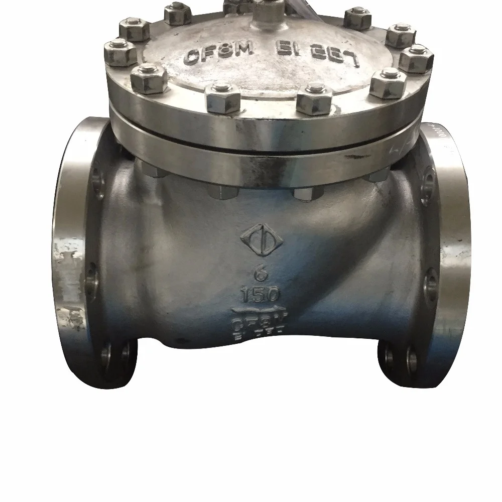 6 inch Stainless steel  check valve swing  check valves