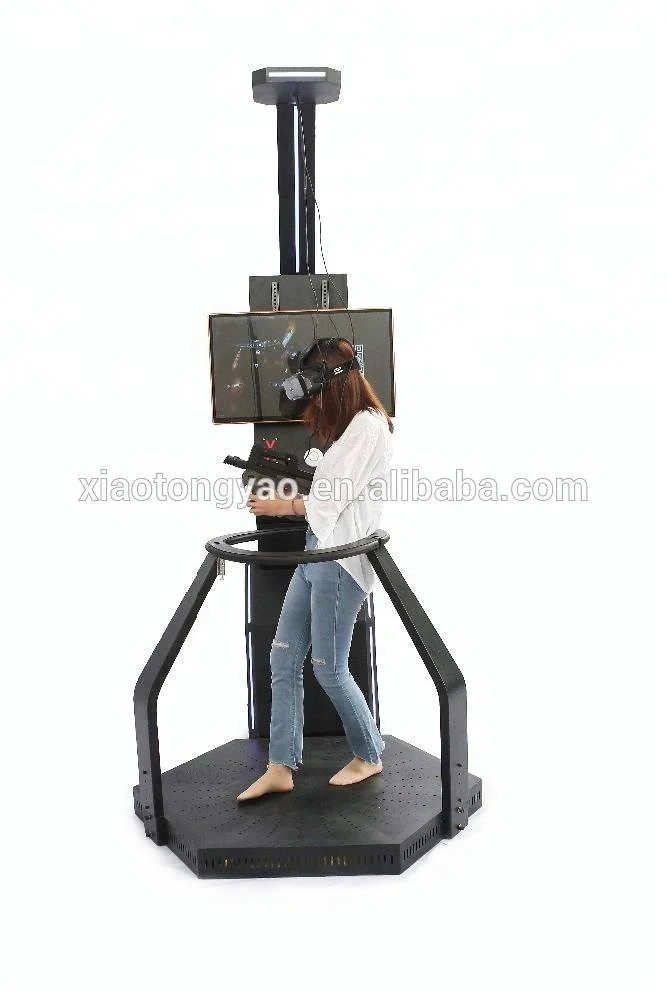 Fashion VR Walking Platform Amusement Park Virtual Reality 9d Game Console VR CS VR Simulator Game Console