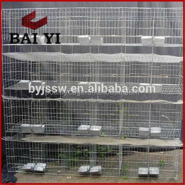 Commercial rabbit breeding cage for hot sale