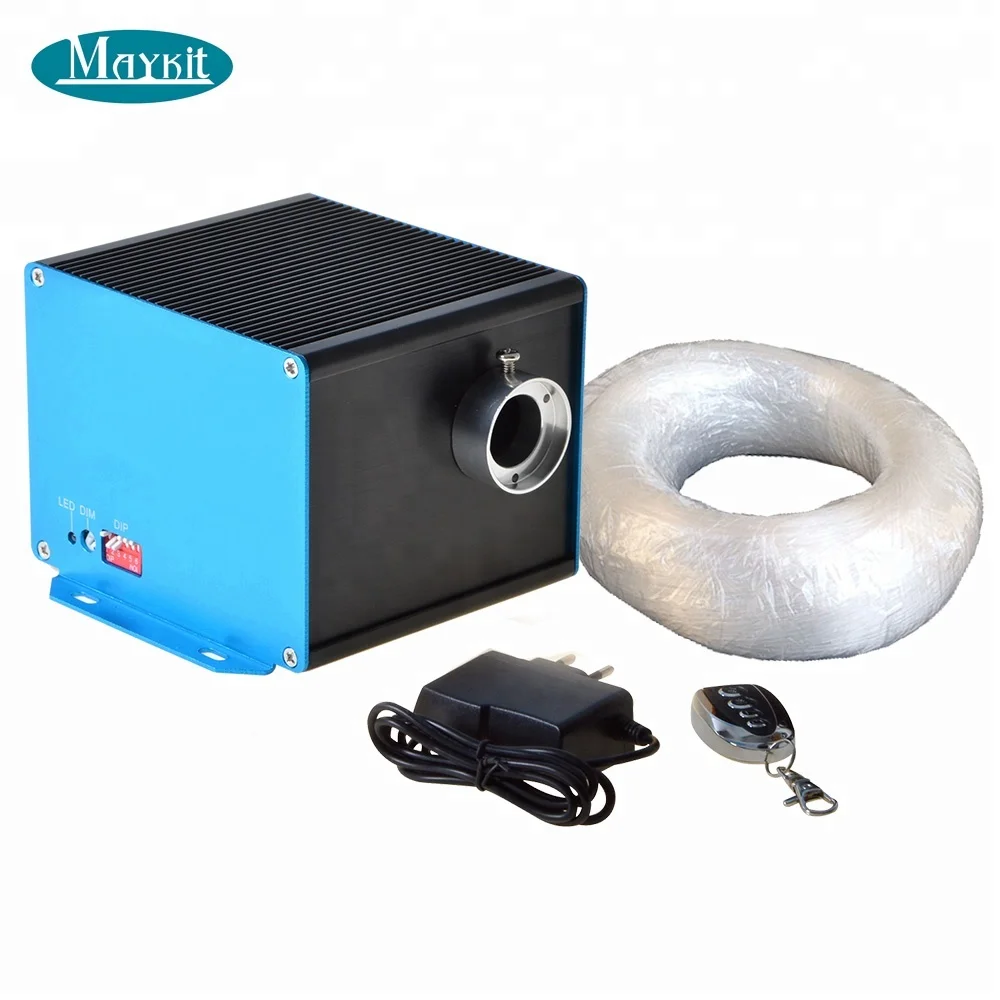 
6sqm 9sqm188 strand white LED twinkle fiber optic star light 