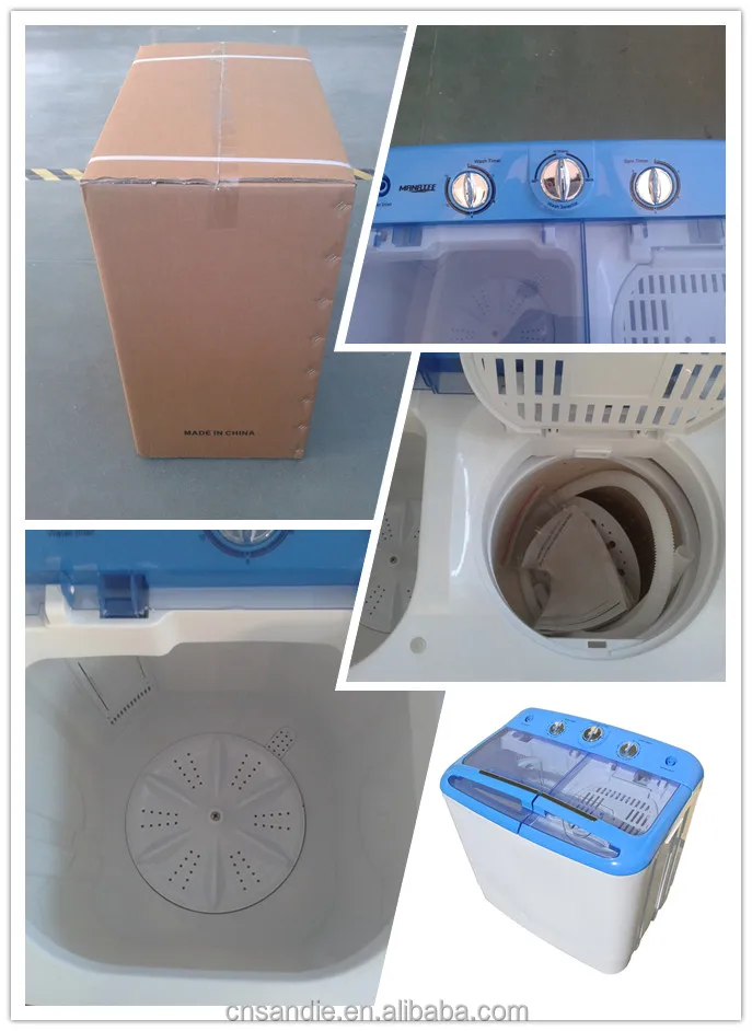 semi automatic mini washing machine twin tub