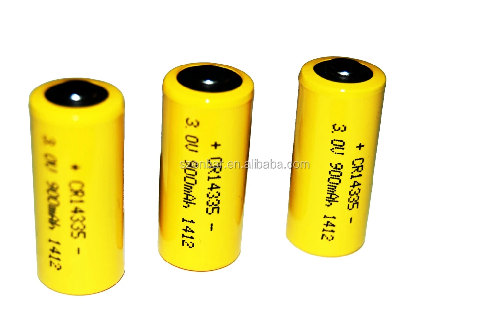Primary Lithium Batteries Li-MnO2 Power Type CR14335 2/3AA  900mAh