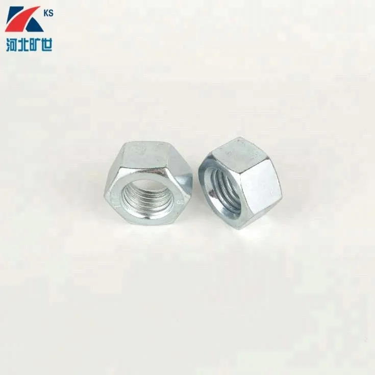 DIN 934 Carbon Steel Zinc Plated Hexagon Nut