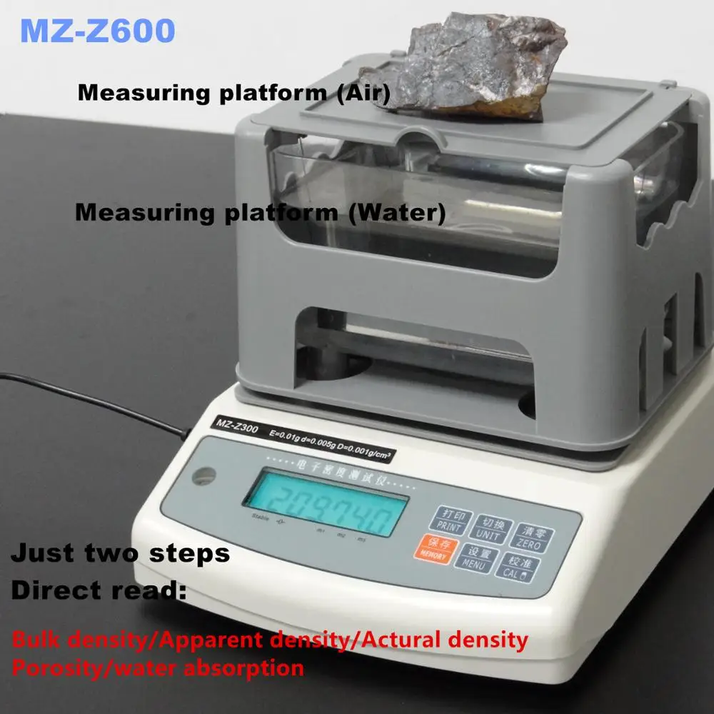 Density measuring instrument Diamond Ore volume and density testing meter