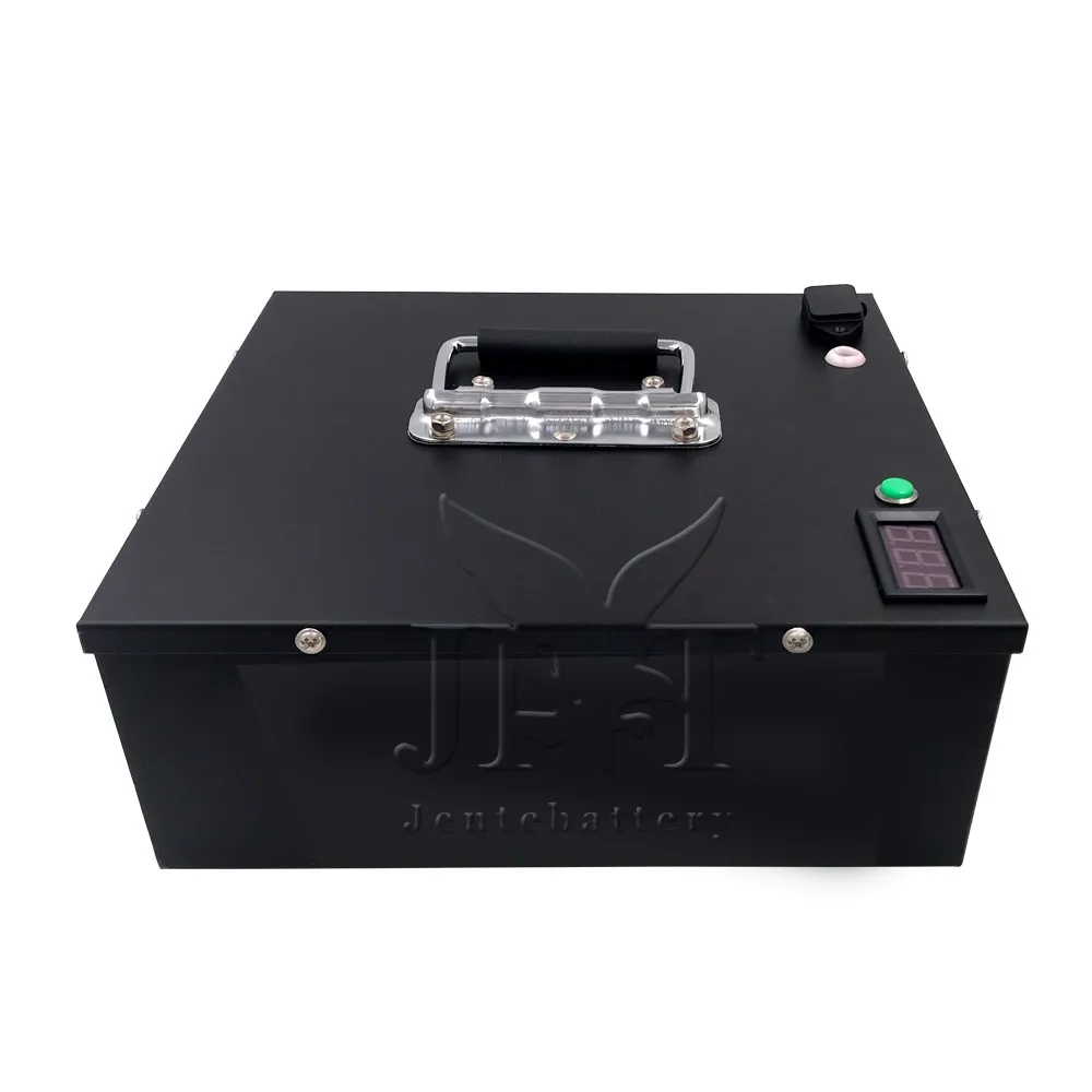
rechargeable 48 volt lithium battery pack box 24V 36V 52V 60V 72V 10Ah to 400Ah batteries 