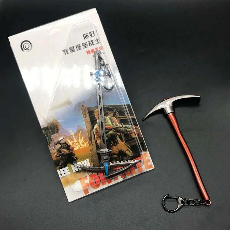 Weapon 3D Kids Models M4 Rifle Pickaxe Hammer Customised Keychain