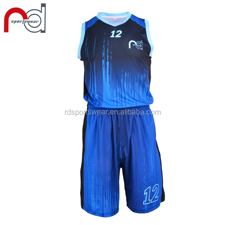 Customized college sublimation basketball  latest Black and orange basketball jersey uniform design