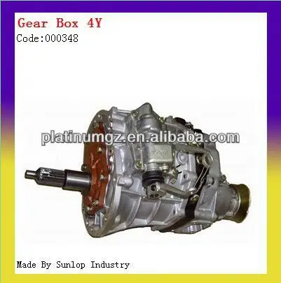 SUNLOP Quantum Parts #000348 коробка передач 4Y Коробка передач двигателя Hiace Parts Commuter Van Accessories Hiace Tunning KDH 200 Hiace 200