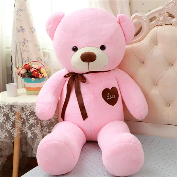 Лидер продаж оптовая продажа с фабрики гигант плюшевый мишка игрушки кожи