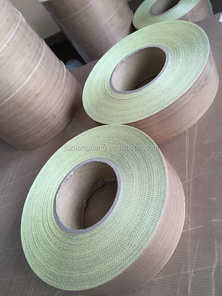 PTFE coated fabric tape with Silicone adhesive