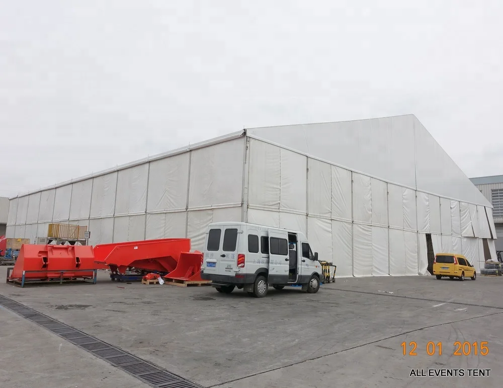 Large Aluminum Frame Industrial Tent For Outdoor Warehouse Storage