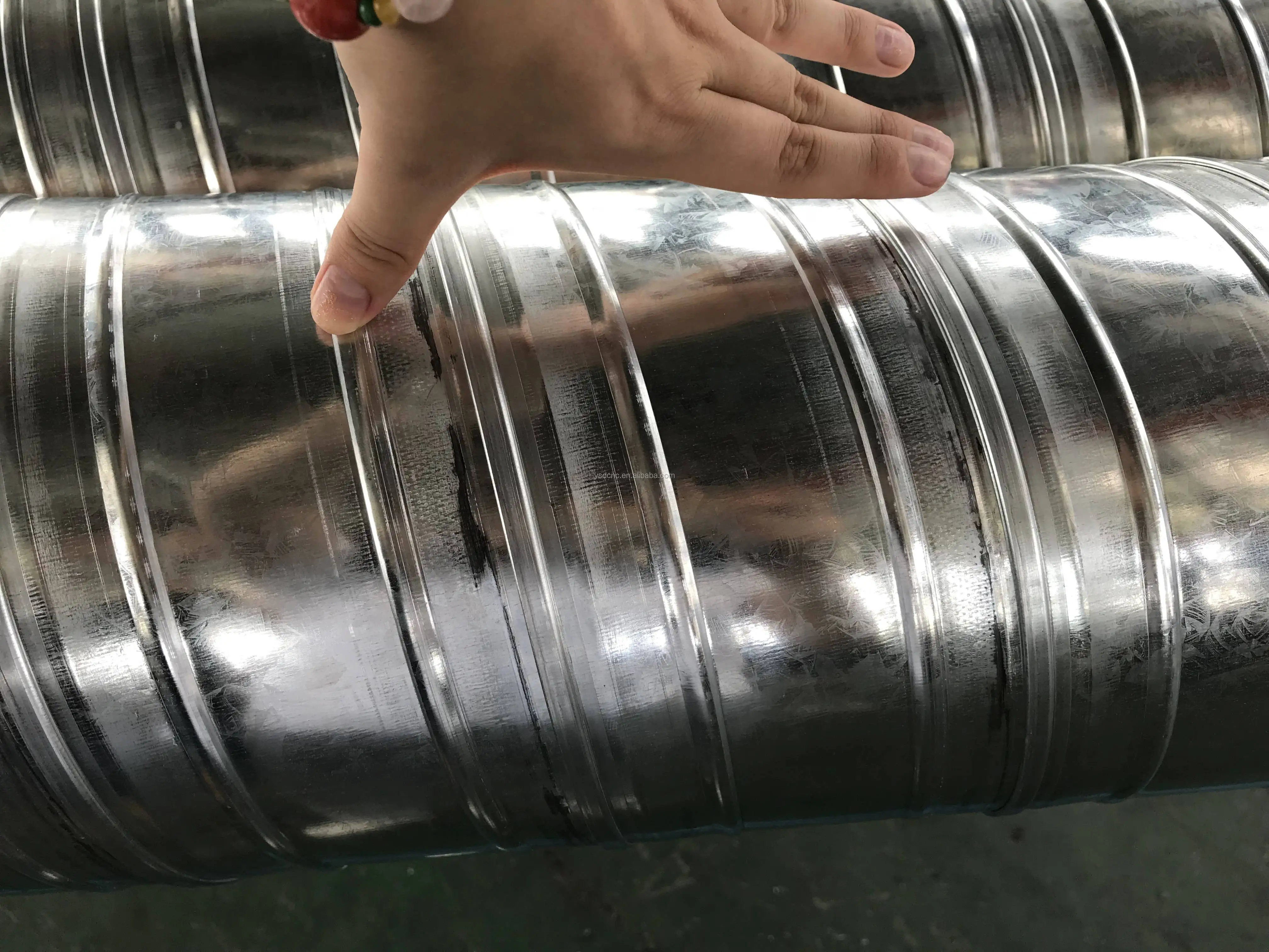 YSD-85/1500 China Supplier duct hvac automatic spiral duct making machine