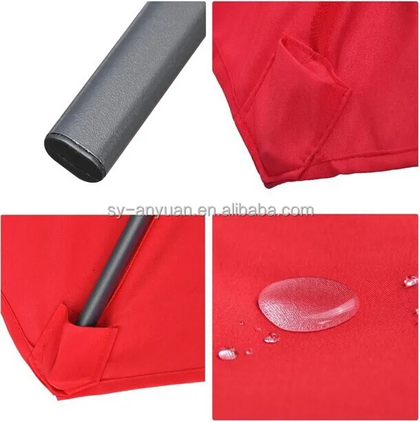 Beach Umbrella Adjustable Sunshade Polyester Kenya Umbrella Made in China