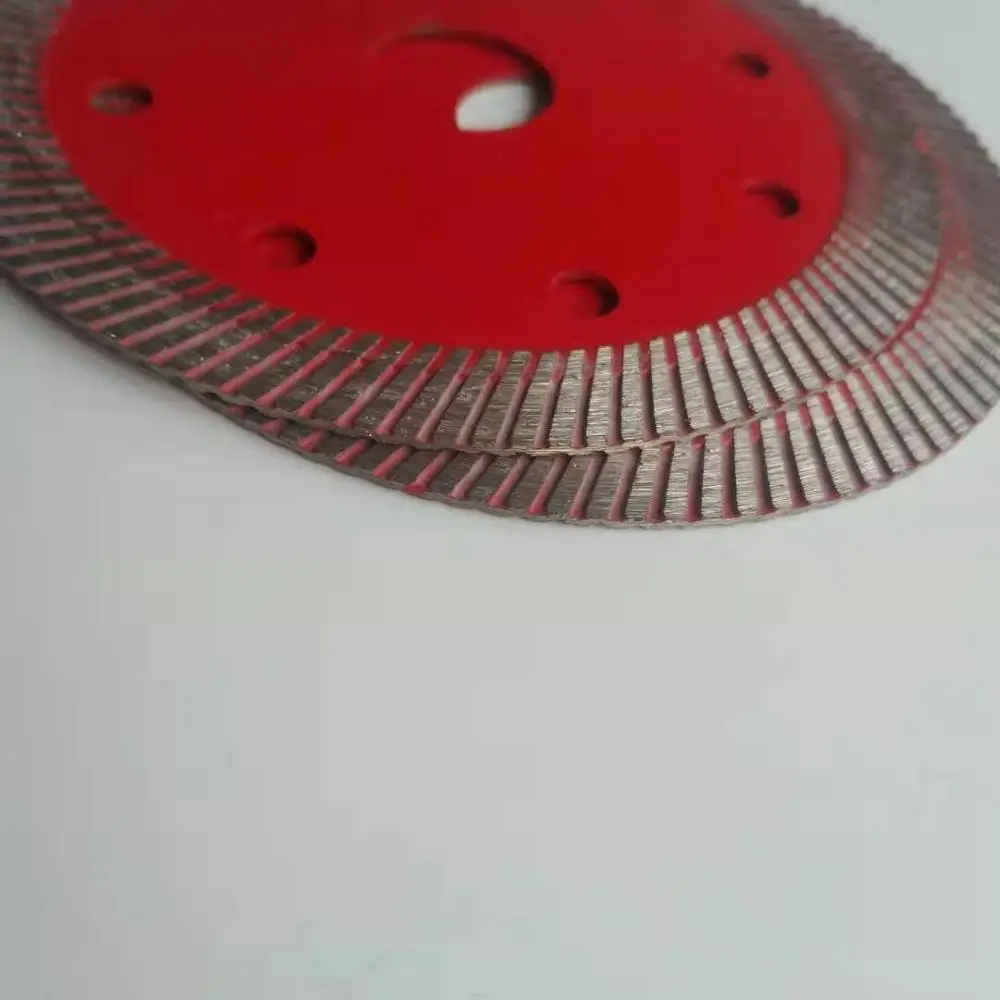 Turbo Segment Ultra Hard Materials hot press Diamond Cutting Disc saw blade to cut ceramic floor tile tools