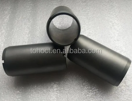 One end closed Silicon Carbide ceramic tube Si3N4 ceramic SSIC/ RBSIC/ SISIC ceramic
