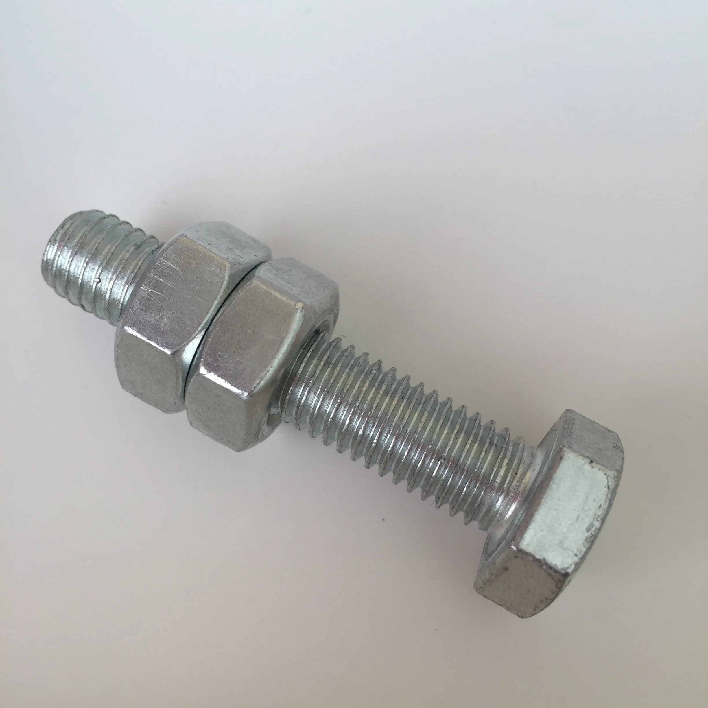 hebei fastener astm/bsw unc hex bolt  1/2 ,3/8,1/4,5/16 DIN933/931 grade 4.8/8.8/10.9