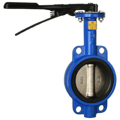 No Pins Concentric dn300 wafer Butterfly Valve