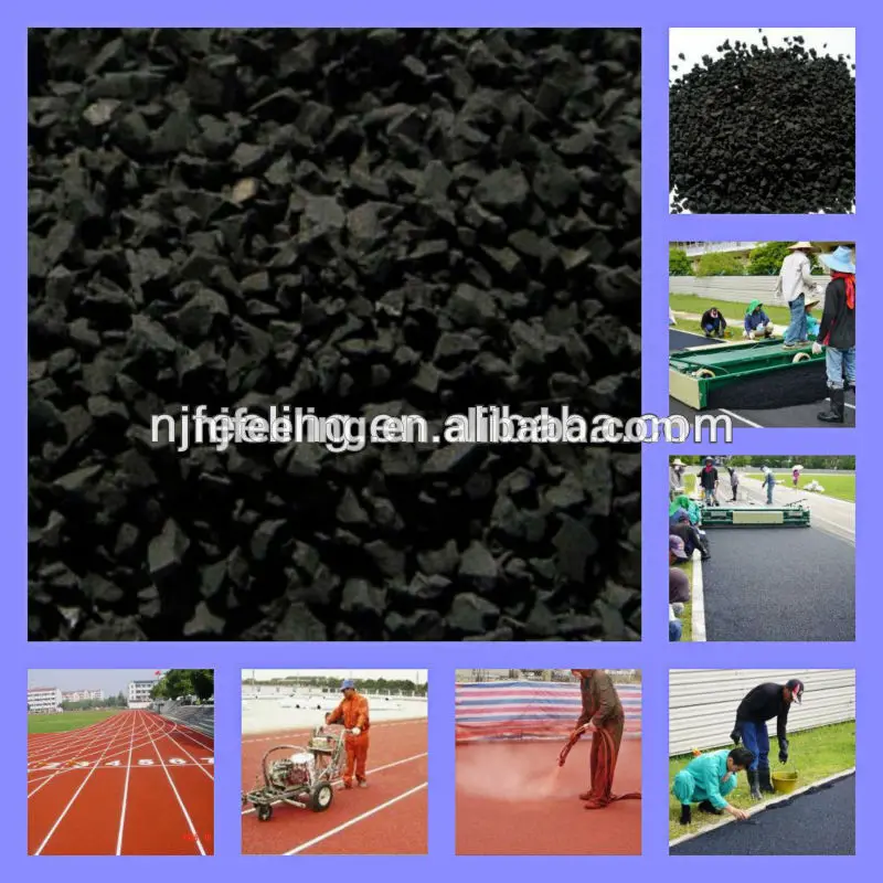 rubber tires/potato chips, reclaimed rubber cobaltites, sbr rubber granules - fn - d150338