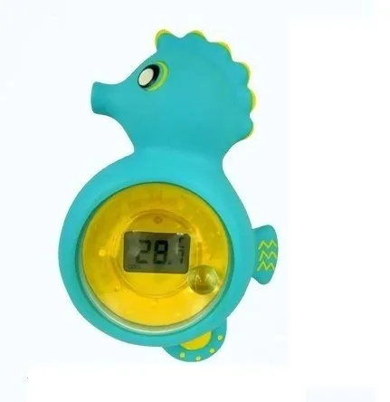 
EN71 Approved water and room bath thermometer with clock 