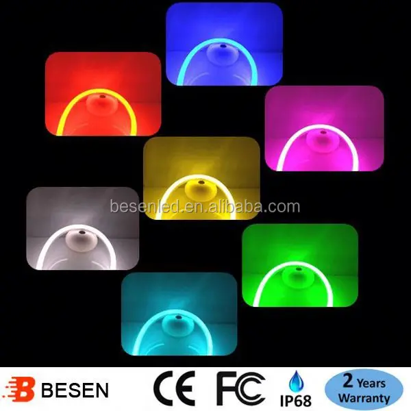 12V 24V Dimmable 360 White/Blue Flex Round Led Neon Light Strip 2835 Replacement,Led Neon Round 24V Flex Ip68 White 360