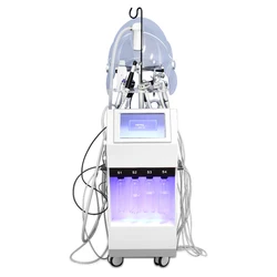 Aribaba new product hydra oxygen facial water jet peelings beauty equipment water Peel spray gun plus Bio skin care tightening