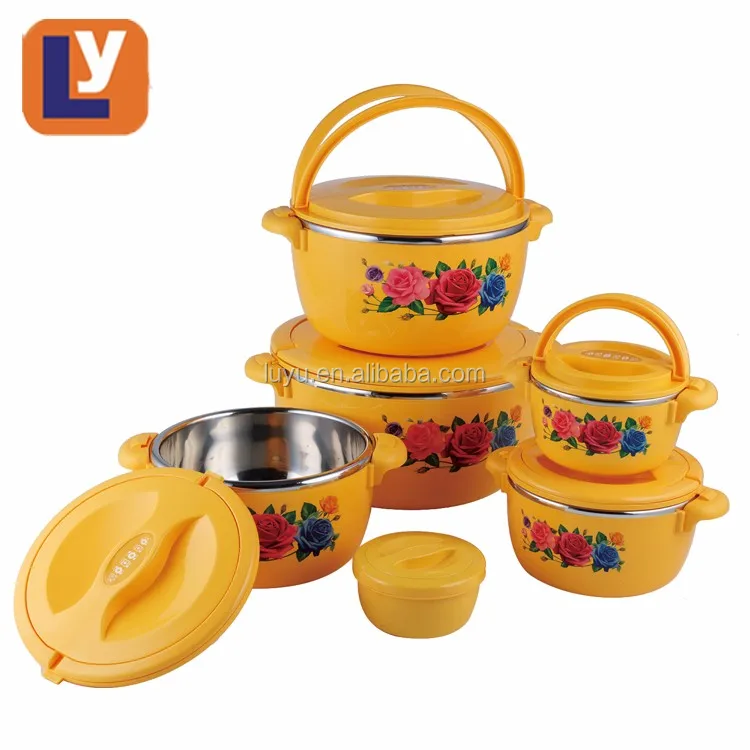 Высококачественный пластиковый пищевой обеденный горячий горшок