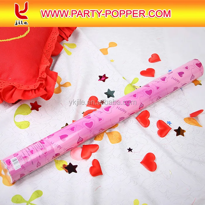 
Australia Best Selling Kids Birthday Party Decor Factory Party Poppers Pink Confetti Party Poppers 