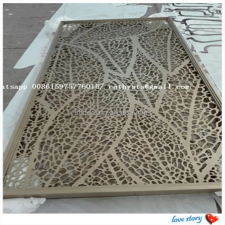 Luxury Design Decorative Screen Wedding Room Divider Partition Wall
