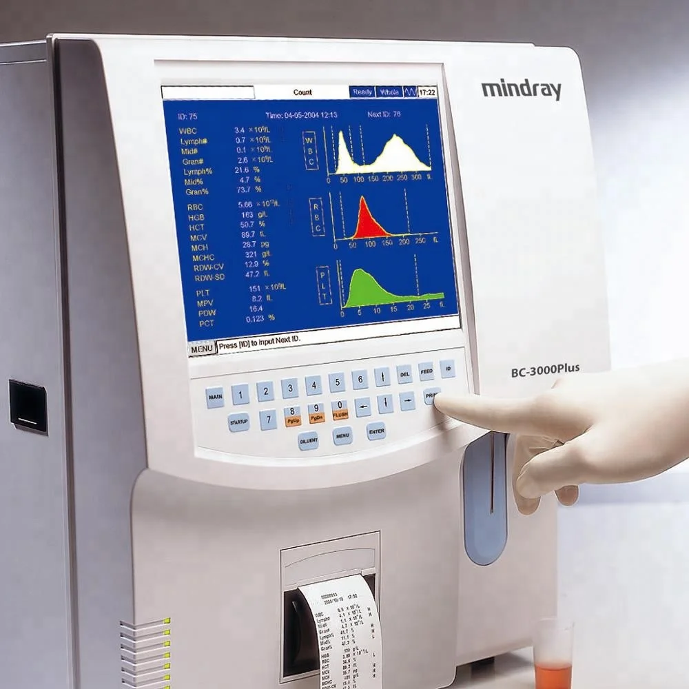 Mindray Portable 3-part full auto hematology analyzer BC-3000Plus