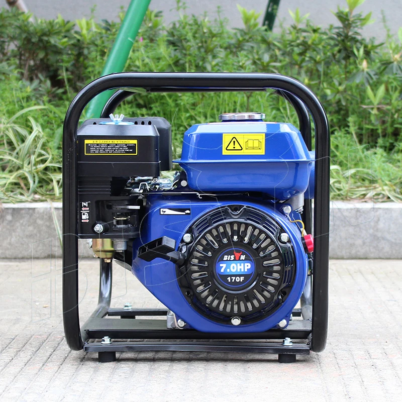 BISON(CHINA) New Popular Type BS30I Mini 3 Inch Portable Farming Irrigation High Pressure Gasoline Water Pump WP30