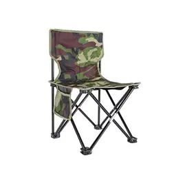 Cheap Mini Portable Outdoor Beach Chair Garden Folding Lightweight camouflage Chair