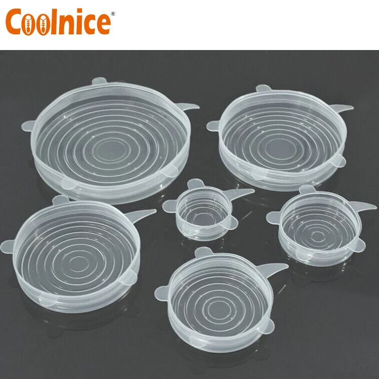 ISO factory Food grade silicone Covers series Silicone Stretch Lids for bowls ,cups,pot and fruit