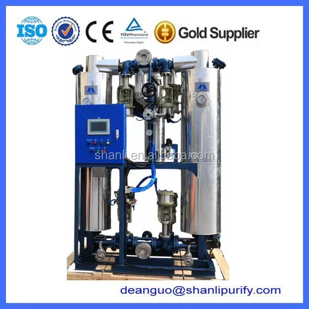 SLAD-40MXF activated alumina or molecular sieve desiccant air dryer
