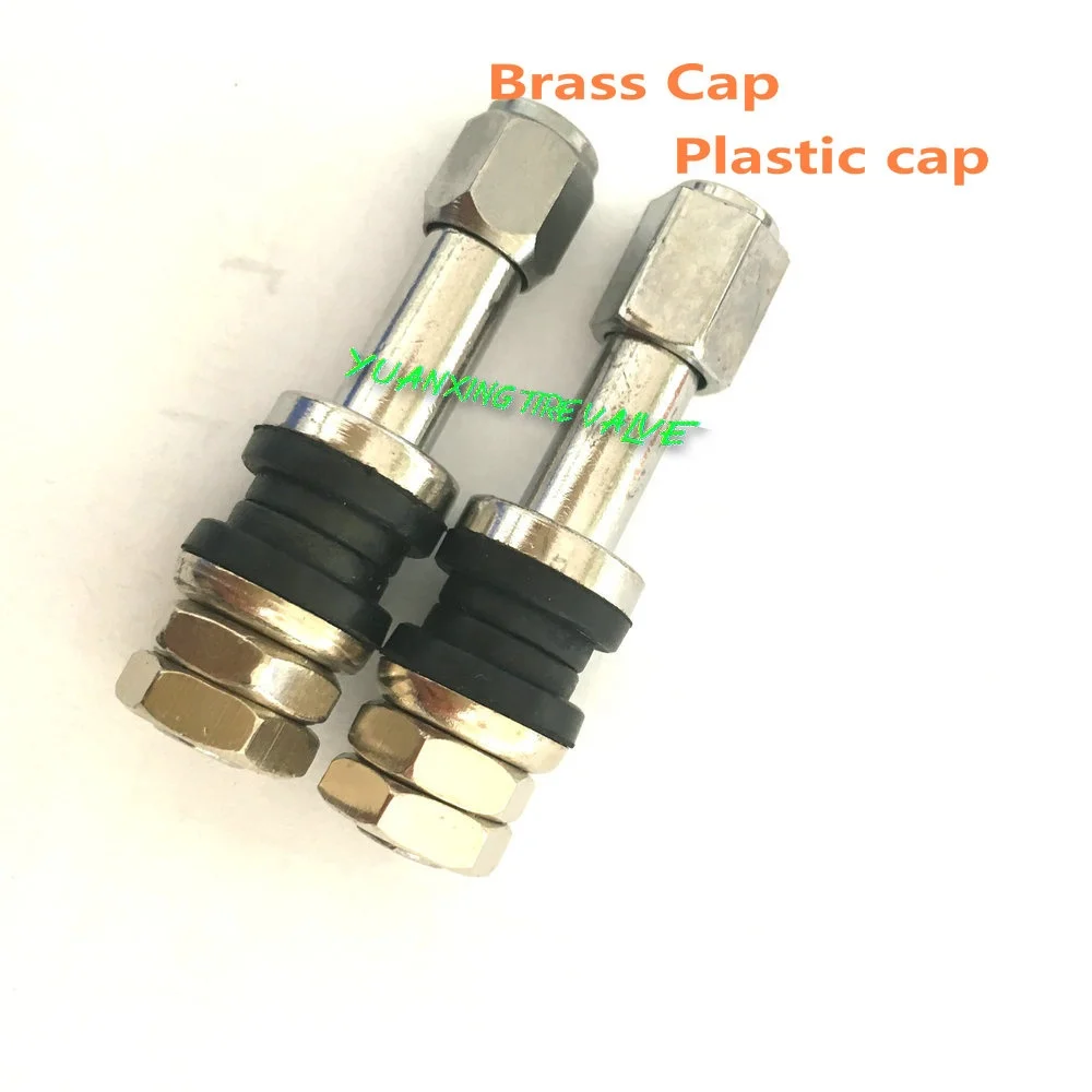 
V-5 TR48E Tubeless metal clamp-in tire valves 