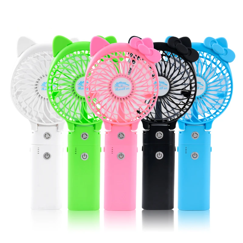 Multifunctional Products Hello Kitty Flexible Clip Fan Mini Electric USB Portable Fan