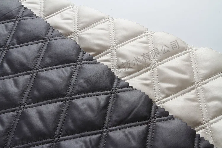 High quality 300t taffeta waterproof warm single sided  quilted mattress fabric