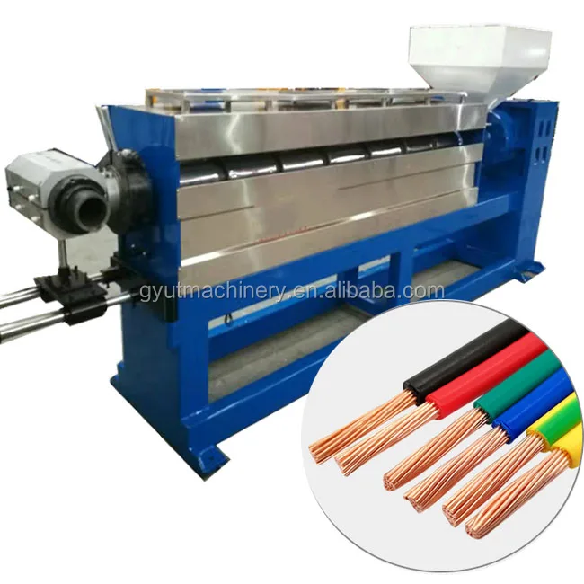 Export-quality PVC Coaxial cable extruder making machine/Plastic foamed cable extruder machine