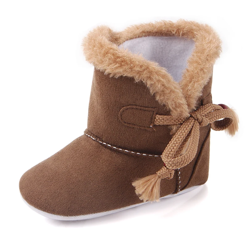 Производитель, мягкая подошва, теплые детские зимние сапоги для девочек