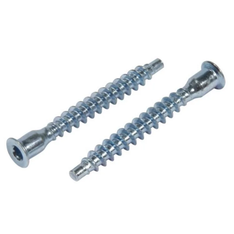 Galvanized M5 pozi furniture confirmat screw