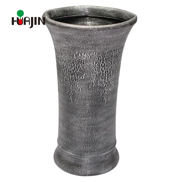 Ornamental orchid cymbidium columnar shape plastic flower pots