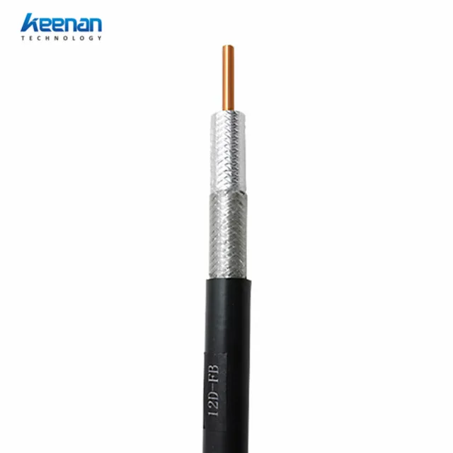 Factory RF 50ohm low loss solid coaxial cable 5D-FB 8D-FB 10D-FB 12D-FB for communication
