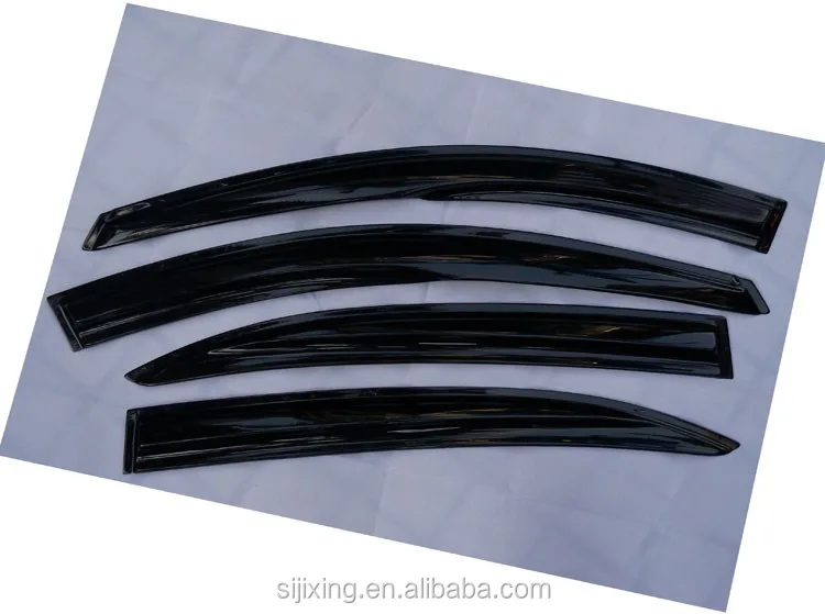 window visor for LANCER 2003- 2005 white export foreign car door visors for LANCER vehicle accessories Window Visor Mugen Type