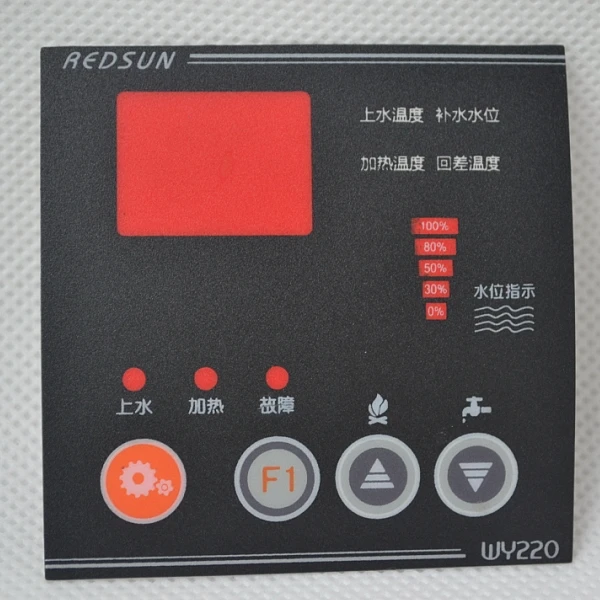 
Custom printing lexan label graphic overlay with 3M adhesive 