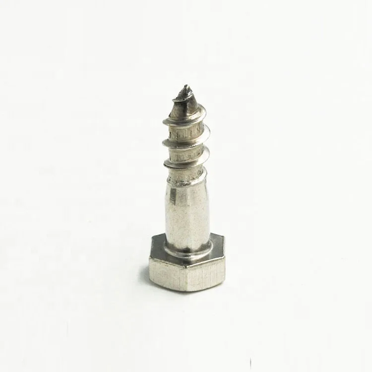 
DIN 571 M6/8 stainless steel hex head wood screws/self tapping screws for wood 