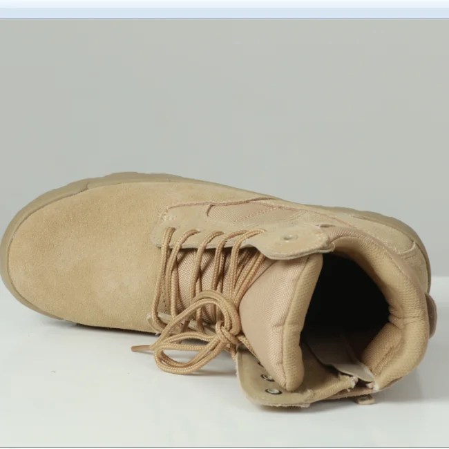 Army military boot manufacturer supply high ankle desert Combat army military boot