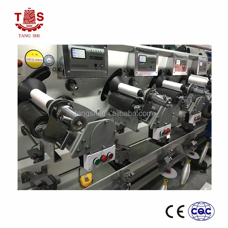 
4 heads sewing thread winding machine of each head working 2 cones 
