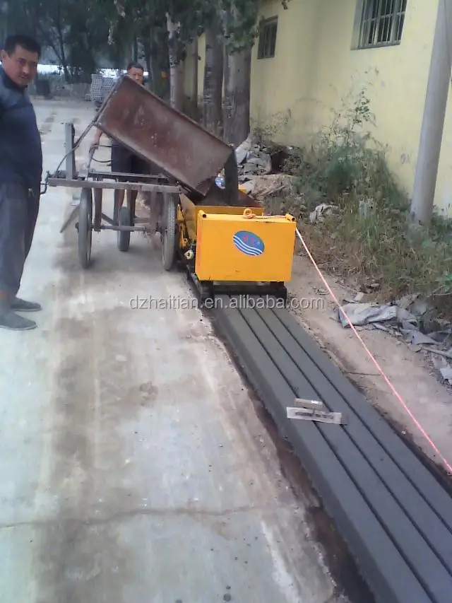 Concrete post forming machine prestressed