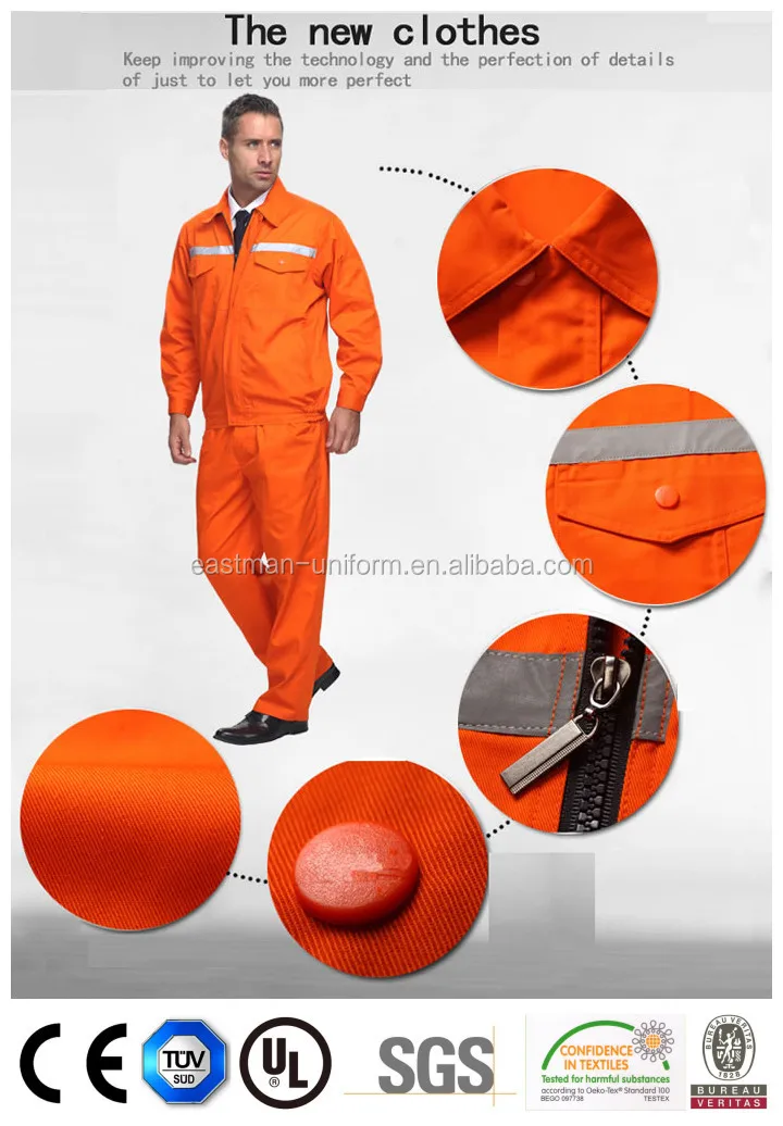 
TC80/20 Canvas PPE Coverall / Two Piece Coverall In Black And Grey 